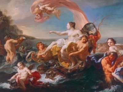 Esponente del Rococ�, il pittore Corrado Giaquinto nacque a Molfetta nel 1703. Autore di 77 opere, visse e lavor� a Napoli, Torino, Roma e Madrid, citt� in cui decor� lo scalone e la Capilla Real del palazzo del re. Si tratta probabilmente del pi� importante pittore barese di sempre